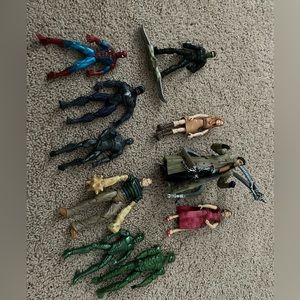Random Spider-Man Action Figures